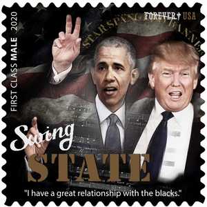 Swing State - Black & White Semiotics - Gordon Coldwell