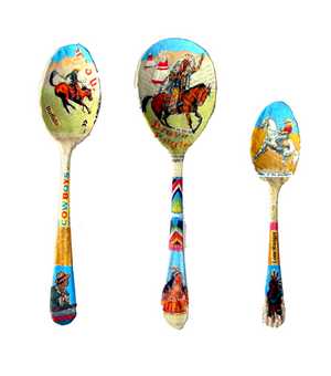 Cowboys & Indians (SOLD) Cowboys & Indians - Caron Coldwell