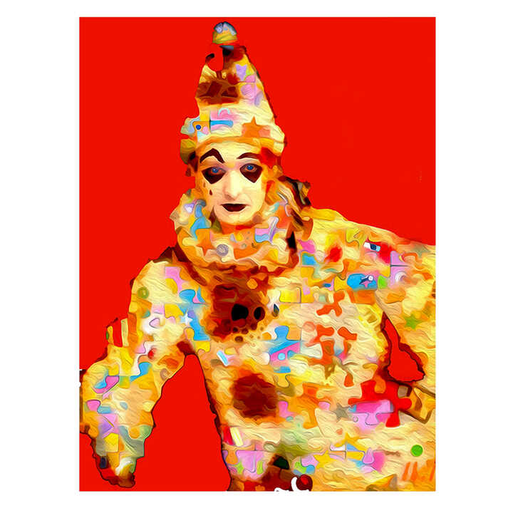 Colourful Clown - Gordon Coldwell